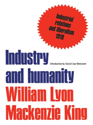 cover image of Industry and humanity